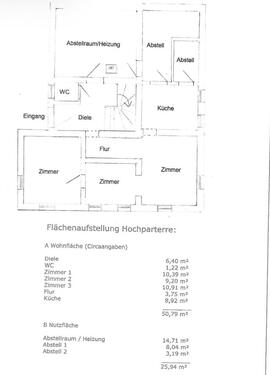 Foto - Erdgeschoßwohnung in Heppenheim (Bergstraße) zur Miete
