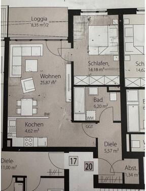 Foto - 2 Zimmer Etagenwohnung zur Miete in Laatzen