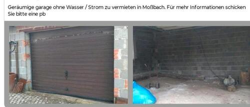 Foto - garageLagerfläche zu vermieten in Moßbach