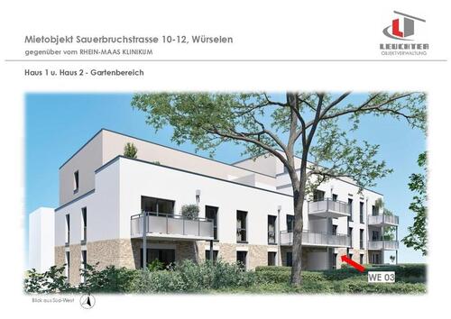 Foto - Etagenwohnung in Würselen zur Miete