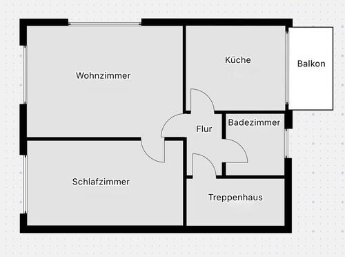 Foto - 2-Zimmer-Wohnung mit Balkon in Stuttgart-Zuffenhausen