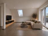 Foto - 3 Zimmer Dachgeschoßwohnung zur Miete in Heiden