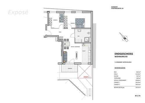 Foto - Etagenwohnung zur Miete in Vaihingen an der Enz