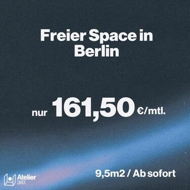 Foto - Atelier Space in Berlin zu vermieten