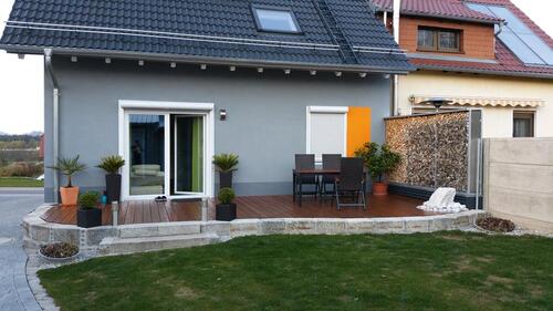 Foto - Moderne Doppelhaushälfte mit großem Platzangebot, Südterrasse