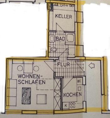 Foto - Schöne 1 ZKB Studentenwohnung in Siegen-Birlenbach