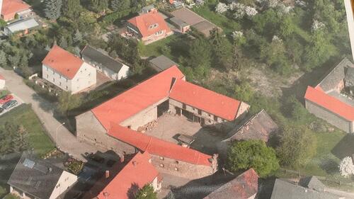 Foto - Bauernhof,Resthof,Landwirtschaftliche Gebäude