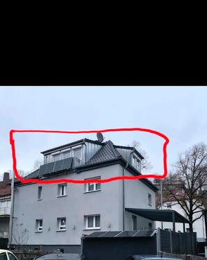 Foto - 2,5-Zimmer-DG-Wohnung mit EBK - 700,00&nbsp;EUR Kaltmiete, ca.&nbsp; 50,00&nbsp;m&sup2;