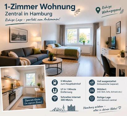 Foto - 1 Zimmer Wohnung Zentral in Hamburg