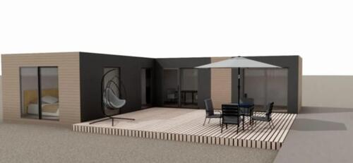 Foto - NEUBAU 2 moderne Tiny Houses mit Terrasse, Garten & Stellplätzen