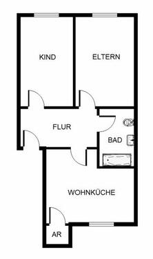 Foto - Etagenwohnung zur Miete in Leipzig