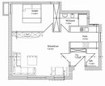 Foto - 2 Zimmer Erdgeschoßwohnung zur Miete in Ilsfeld