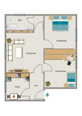 Foto - 3.5 Zimmer Erdgeschoßwohnung zur Miete in Marl