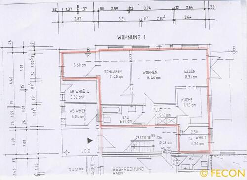 Foto - 2 12 Zimmer-Wohnung in Ofenerdiek