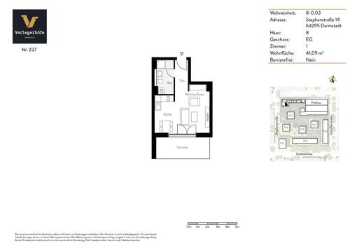 Foto - Erdgeschoßwohnung in Darmstadt zur Miete