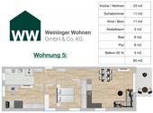 Foto - 3 Zimmer Dachgeschoßwohnung zur Miete in Wenzenbach