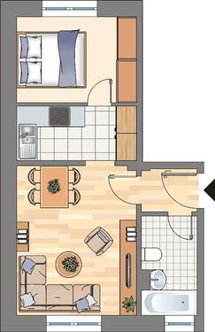 Foto - Etagenwohnung zur Miete in Dortmund