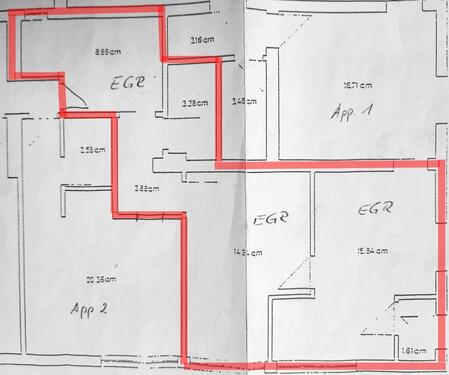Foto - 2 Zimmer Etagenwohnung zur Miete in Erlangen