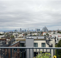 100qm möblierte Wohnung mit Dachterasse und Skylineblick - Frankfurt am Main Sachsenhausen Süd