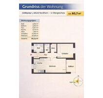 Moderne 2-Zimmer-Wohnung, barrierefrei, in Top-Lage von Nordhorn