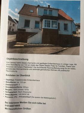 Foto - Ein Familien Haus - 145.000,00&nbsp;EUR Kaufpreis, ca.&nbsp; 133,00&nbsp;m&sup2;