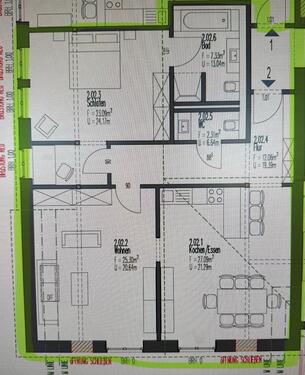 Foto - 2 Zimmer Etagenwohnung in Saarbrücken