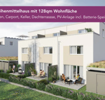 Neubau Reihenhaus (128m2) mit Garten und Carport in 79585 Steinen
