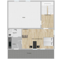 1 Zimmer Wohnung Wombach - 550,00&nbsp;EUR Kaltmiete, ca.&nbsp; 40,00&nbsp;m&sup2; in Lohr am Main (PLZ: 97816)