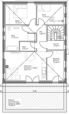 Foto - 4 Zimmer Etagenwohnung zur Miete in Hodenhagen