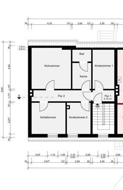 Foto - 4-Zimmer-Wohnung in Innenstadtnähe zu vermieten