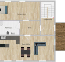 4,5 Zimmer Maisonette Wohnung - 1.000,00&nbsp;EUR Kaltmiete, ca.&nbsp; 100,00&nbsp;m&sup2; in Lohr am Main (PLZ: 97816)