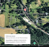 Pferdekoppel, Weide, Wiese 2878qm Solingen Schaberg