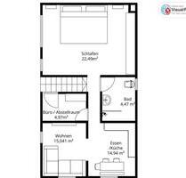 Vermiete Wohnung in Wallerdorf - 640,00&nbsp;EUR Kaltmiete, ca.&nbsp; 80,00&nbsp;m&sup2; in Wallersdorf (PLZ: 94522)