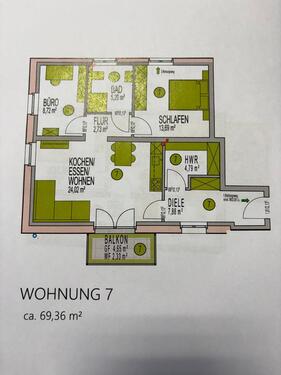 Foto - 3 Zimmer Etagenwohnung in Südlohn