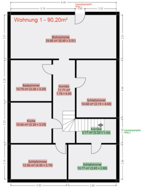 Foto - 5-Zimmer-Wohnung mit Balkon & Garten in Lemgo-Brake – ab Frühj