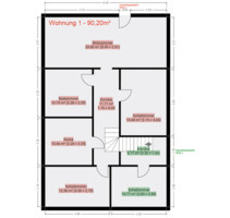 5-Zimmer-Wohnung mit Balkon & Garten in Lemgo-Brake – ab Frühj