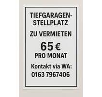 Tiefgaragenstellplatz Freiburg Seepark - Staufen im Breisgau