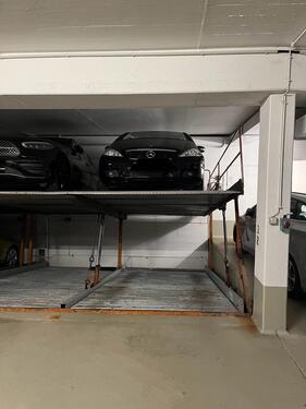 Foto - Vermiete Duplex-Tiefgaragenstellplatz (unten) in der Oberen Au