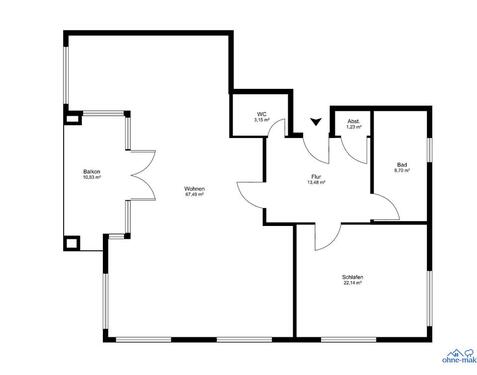 Foto - 2 Zimmer Etagenwohnung zum Kaufen in Hamburg