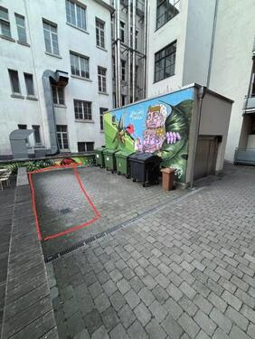 Foto - PKW Stellplatz Innenhof, Mozartplatz, Stuttgart-MitteSüd