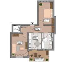 Große 2 Zimmer Wohnung in Potsdam zu vermieten