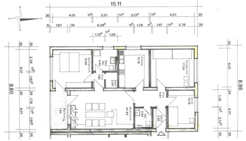 Foto - Schöne 4-Zimmer-Wohnung mit Balkon & TG-Stellplatz in Renningen