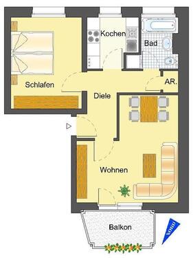 Foto - 2 Zimmer Erdgeschoßwohnung in Lüdenscheid