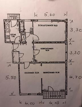 Foto - 3 Zimmer Etagenwohnung zur Miete in Fürth