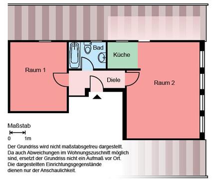 Foto - 1 Zimmer Dachgeschoßwohnung zur Miete in Werl