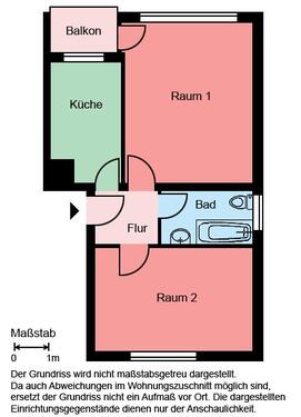 Foto - 2 Zimmer Etagenwohnung in Werl