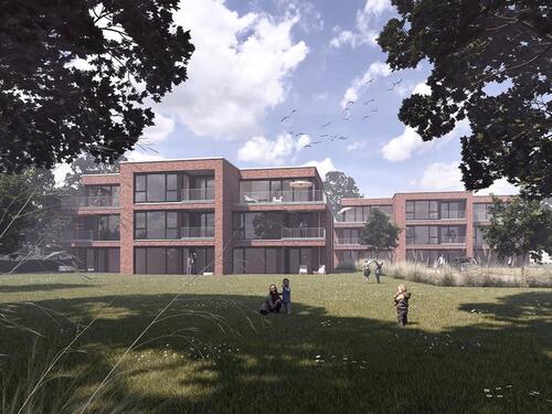 Foto - rollstuhlgerechte 2-Zimmer-Wohnung, ca. 75 m²