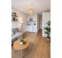 Provisionsfrei & sofort frei Studentenapartment München Balkon