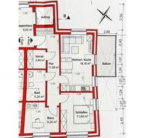 Schöne, moderne Wohnung 63 m² im Neubau in Meppen