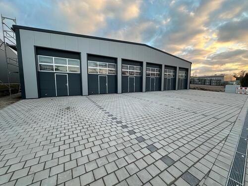 Foto - XXL Garage Halle Lager Wohnmobil Boot Auto Motorrad LKW Werkstatt